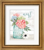 Pastel Flower Market II Fine Art Print