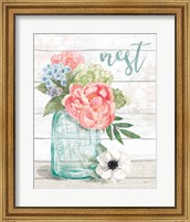 Pastel Flower Market II Fine Art Print