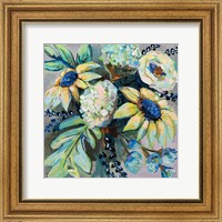 Sage and Sunflowers II Fine Art Print