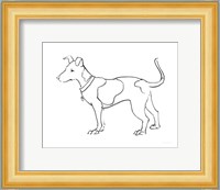 Ink Dog IV Fine Art Print