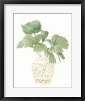 Palm Chinoiserie IV Sage Framed Print