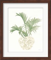 Palm Chinoiserie II Sage Fine Art Print