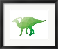 Geo Dinosaur IV Framed Print