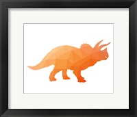 Geo Dinosaur III Fine Art Print
