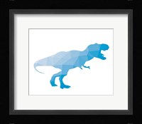 Geo Dinosaur I Framed Print