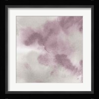 Mauve Indigo Flow I Framed Print