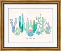 Bohemian Cactus I Love Fine Art Print