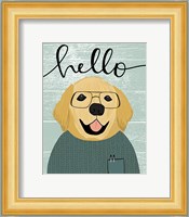 Hello Retriever Fine Art Print