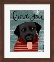 Love You Lab Fine Art Print