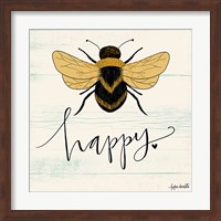Bee Happy Fine Art Print