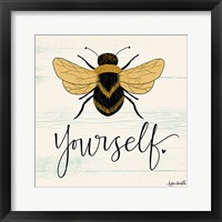 Bee Yourself Framed Print