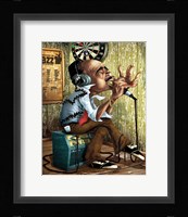 Bluesman Harmonica Fine Art Print