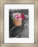 Basket of Flowers I Fine Art Print