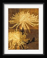 Golden Mums II Fine Art Print