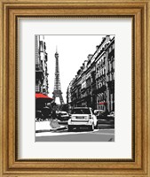 Paris II - Black Fine Art Print