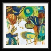 Tropical Burst I Framed Print