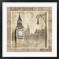 London Calling Framed Print