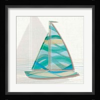 Smooth Sailing II Framed Print
