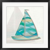 Smooth Sailing II Framed Print