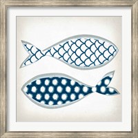 Fish Patterns II Fine Art Print