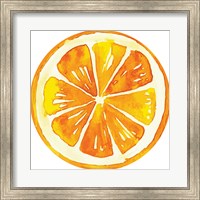 Orange Plate Fine Art Print