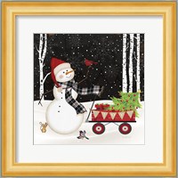 Joy Snowman Fine Art Print