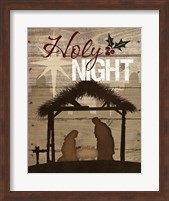 Holy Night Nativity Fine Art Print