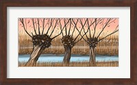Trees and Reeds Fine Art Print
