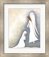 Mary and Angel Fine Art Print