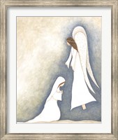 Mary and Angel Fine Art Print