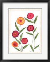 Bright Poppies II Fine Art Print