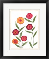 Bright Poppies II Fine Art Print