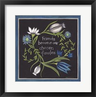 Blue Flowers I Fine Art Print