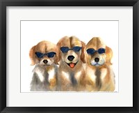 Dogs in Glasses Fine Art Print