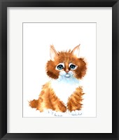 Orange Cat Fine Art Print