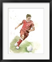 Soccer Player Fine Art Print