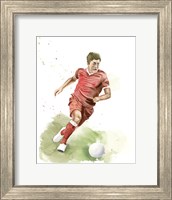 Soccer Player Fine Art Print