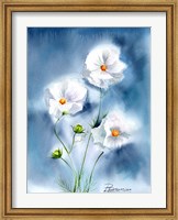 White Flowers Fine Art Print
