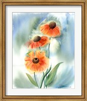 Orange Flowers Fine Art Print