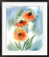 Orange Flowers Fine Art Print