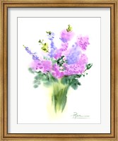 Pink Flowers III Fine Art Print