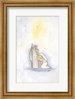 Jesus Mary and Joseph Fine Art Print