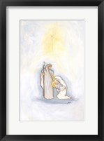 Jesus Mary and Joseph Fine Art Print