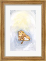Lion and Lamb Fine Art Print
