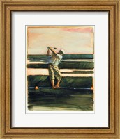Golfer Fine Art Print