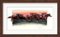 Horse Race Fine Art Print