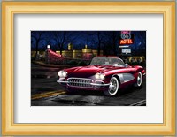 Red Vette 66 Fine Art Print