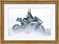 Marilyn's Ride in Pink Fine Art Print