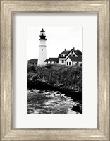 Black and Lighthouse Fine Art Print
