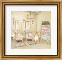 French Modern Bath II Fine Art Print